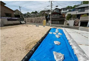 広島市西区己斐東、土地の画像です
