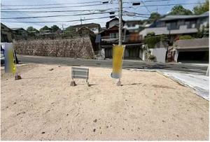 広島市西区己斐東、土地の画像です