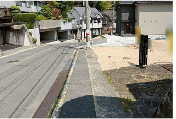 広島市西区己斐東、土地の画像です