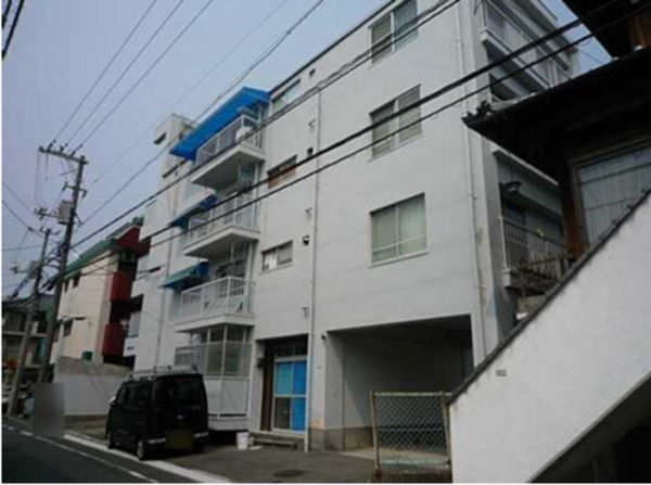 広島市南区宇品神田、収益物件/マンションの外観画像です