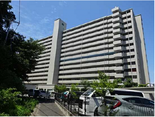 広島市南区元宇品町、マンションの外観画像です
