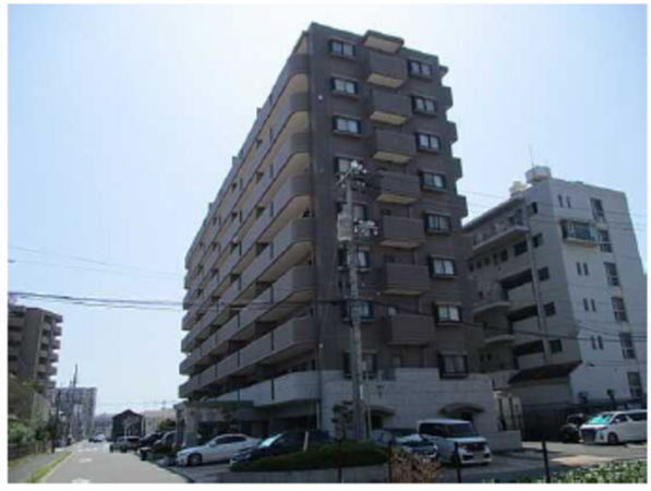 広島市西区南観音、マンションの外観画像です