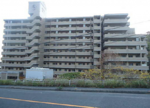 広島市西区田方、マンションの外観画像です