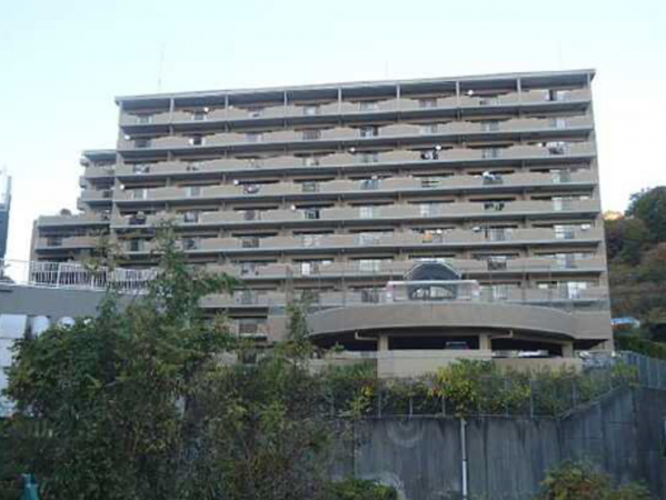 広島市西区田方、マンションの外観画像です