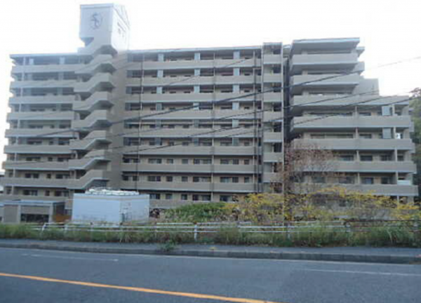 広島市西区田方、マンションの外観画像です