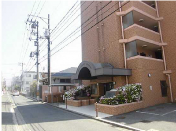 広島市西区南観音、マンションの外観画像です