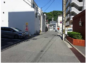 広島市南区比治山本町、土地の画像です