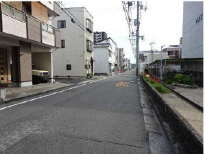 広島市南区宇品西、土地の画像です