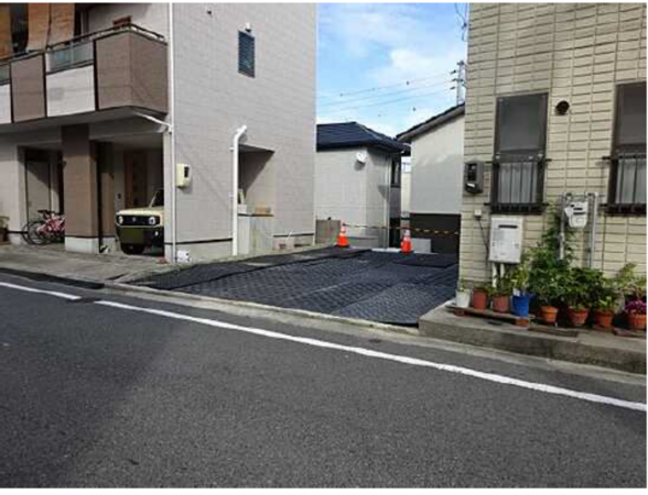 広島市南区宇品西、土地の画像です