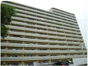 広島市東区中山南、マンションの外観画像です