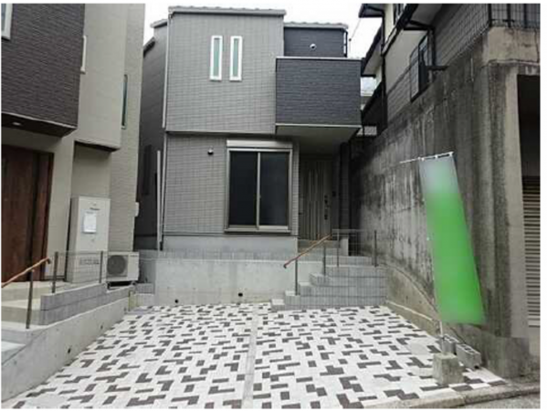 広島市南区青崎、新築一戸建ての外観画像です