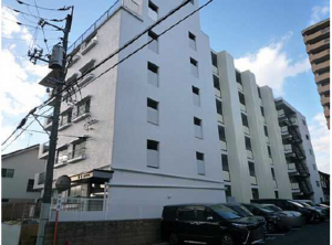 広島市南区東雲、マンションの外観画像です