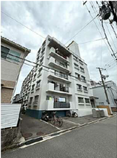 広島市南区東雲、マンションの外観画像です