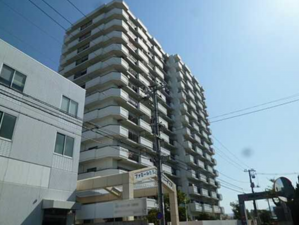 広島市中区江波南、マンションの外観画像です