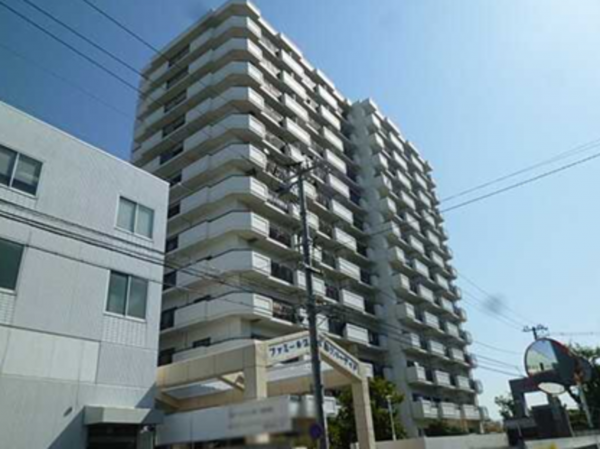 広島市中区江波南、マンションの外観画像です