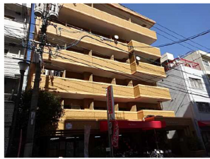 広島市中区舟入本町、マンションの外観画像です