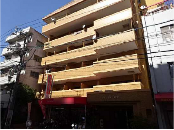広島市中区舟入本町、マンションの外観画像です