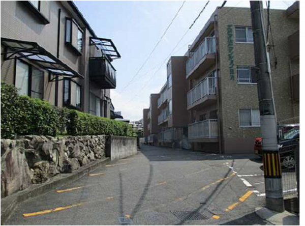 広島市西区田方、マンションの画像です