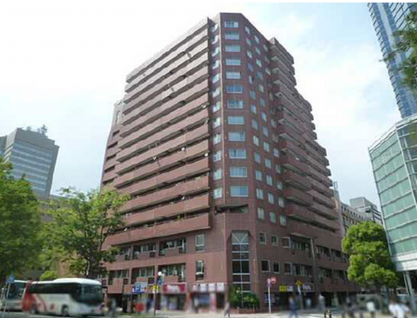 広島市中区中町、マンションの外観画像です