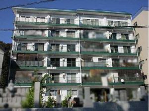 広島市東区牛田新町、収益物件/マンションの外観画像です