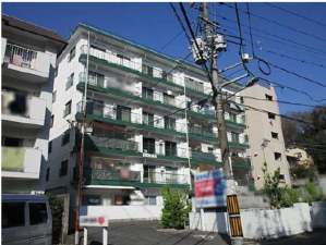 広島市東区牛田新町、収益物件/マンションの外観画像です