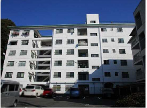 広島市東区牛田新町、収益物件/マンションの外観画像です