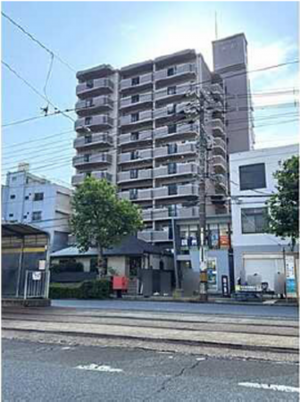 広島市中区西川口町、マンションの外観画像です