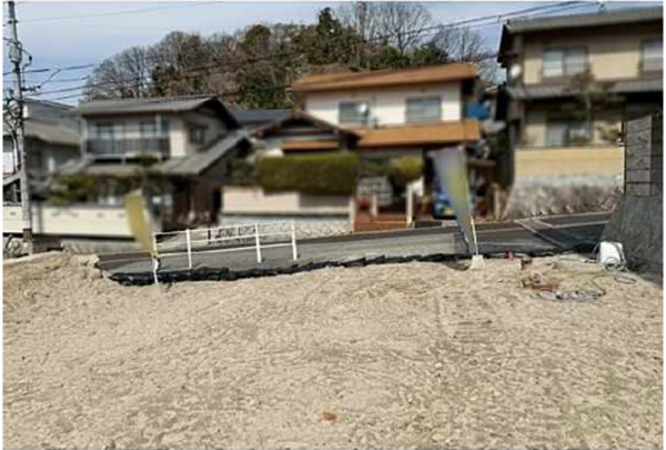 広島市西区己斐大迫、土地の画像です