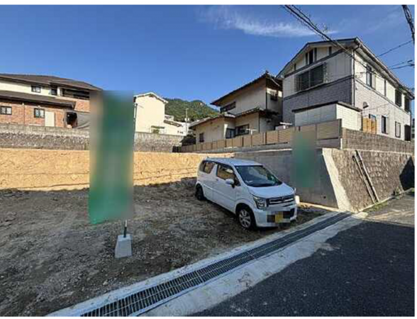 広島市東区上温品、土地の画像です