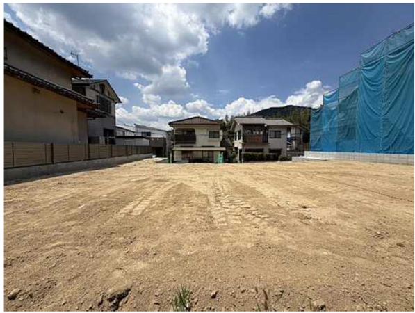 広島市東区上温品、土地の画像です