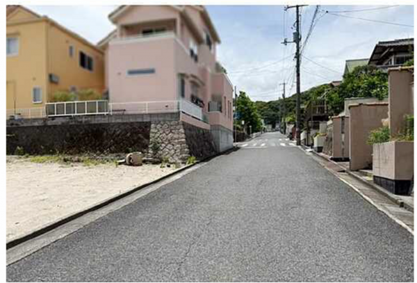 広島市西区己斐上、土地の画像です