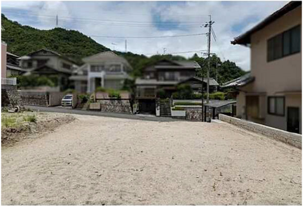 広島市西区己斐上、土地の画像です