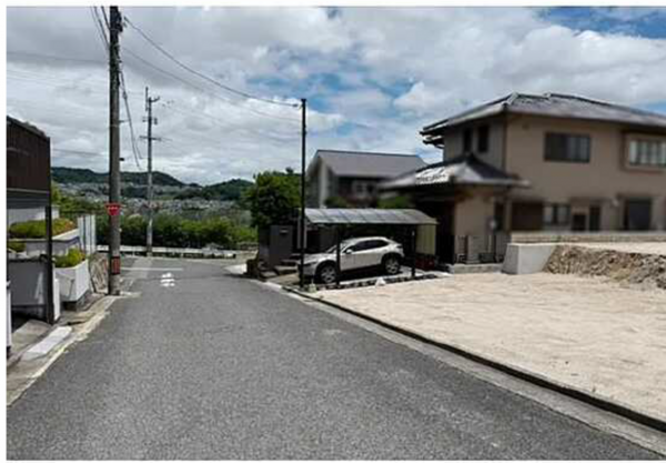 広島市西区己斐上、土地の画像です