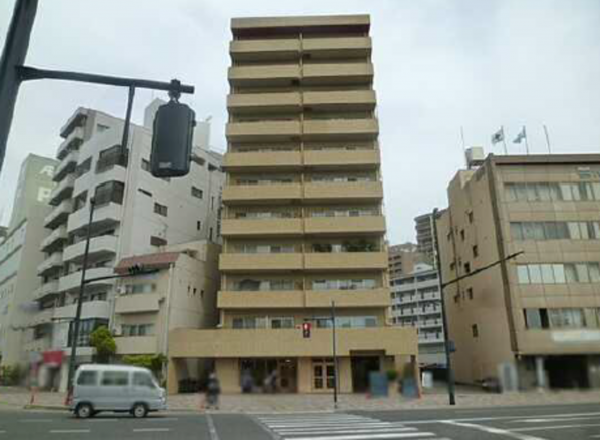 広島市中区国泰寺町、マンションの外観画像です