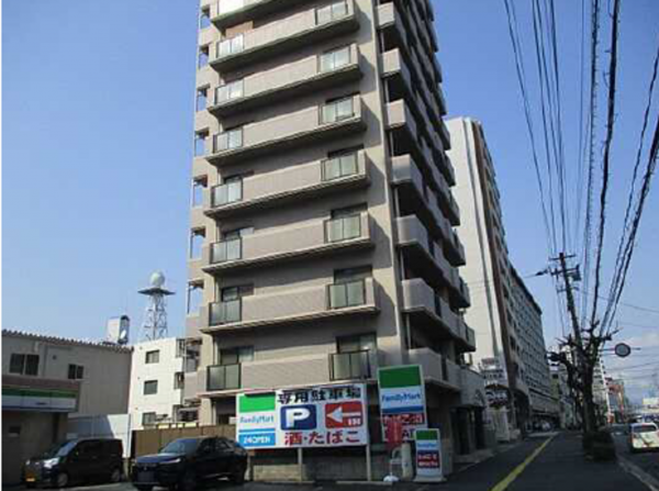広島市西区観音町、マンションの外観画像です