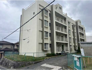 広島市西区井口鈴が台、マンションの外観画像です