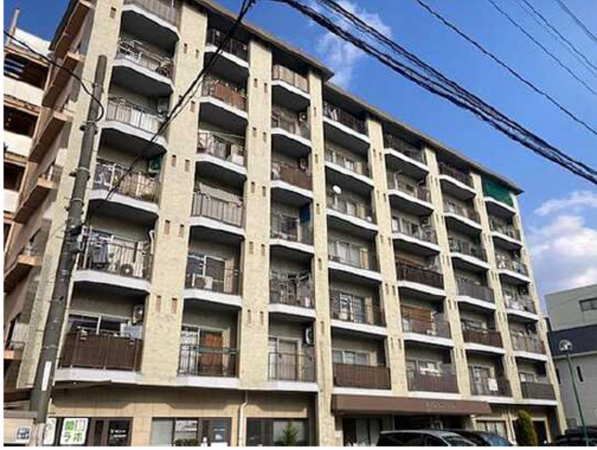 広島市中区、マンションの外観画像です