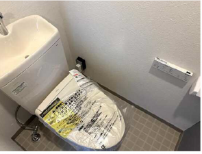 広島市中区大手町、マンションのトイレ画像です