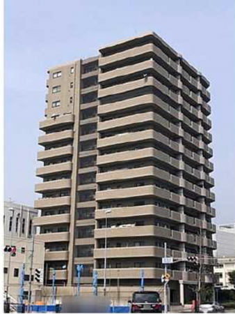 広島市中区加古町、マンションの外観画像です