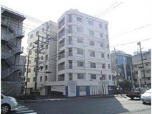 広島市東区二葉の里、マンションの外観画像です