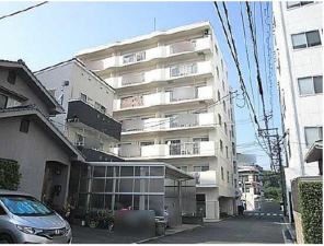 広島市東区二葉の里、マンションの外観画像です