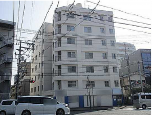 広島市東区二葉の里、マンションの外観画像です