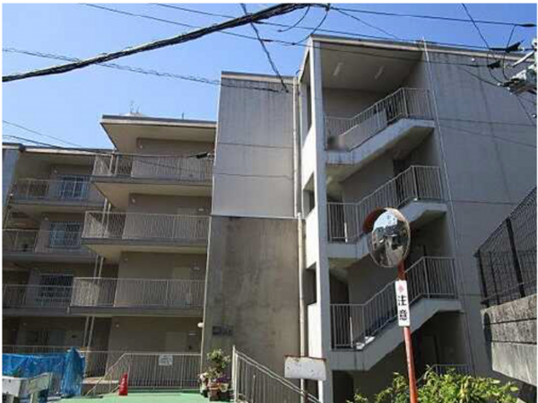 広島市東区牛田新町、収益物件/マンションの外観画像です