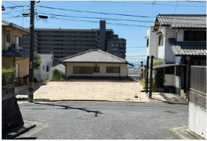 広島市西区井口台、土地の画像です