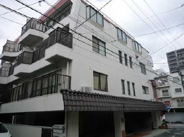 広島市南区宇品御幸、マンションの外観画像です