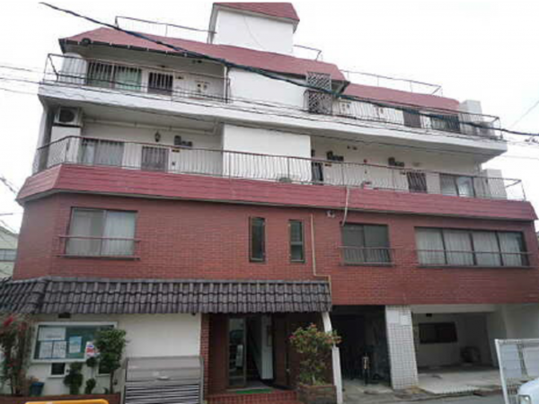 広島市南区宇品御幸、マンションの外観画像です