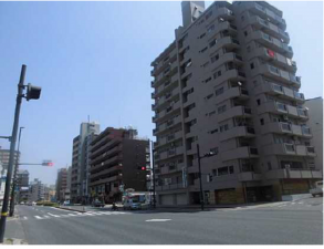 広島市西区中広町、マンションの外観画像です