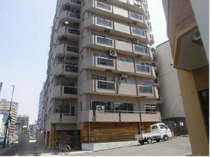 広島市西区中広町、マンションの外観画像です