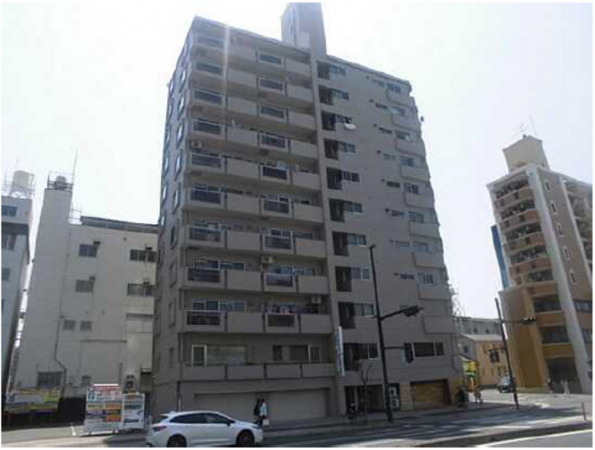 広島市西区中広町、マンションの外観画像です
