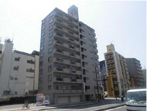 広島市西区中広町、マンションの外観画像です